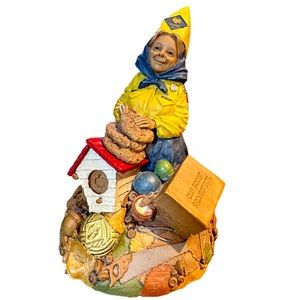 Signed 1994 Cairn Studio Gnome Den Mother #5246 by Tom Clark Edition #43